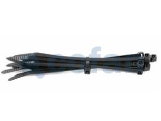 COFAN-  Abrazadera de nylon negra 4,8x300mm (100ud) 